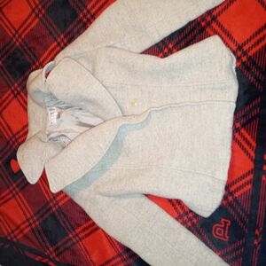 Talbots Kids Gray Pea Coat